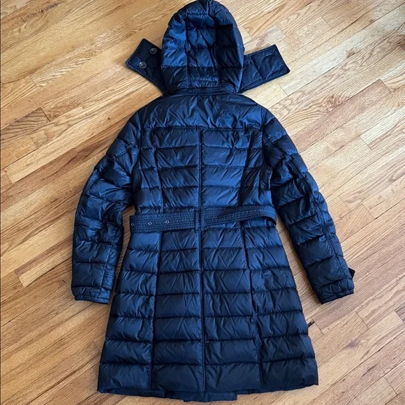 Burberry Black Puffer Coat - Picture 5 of 8